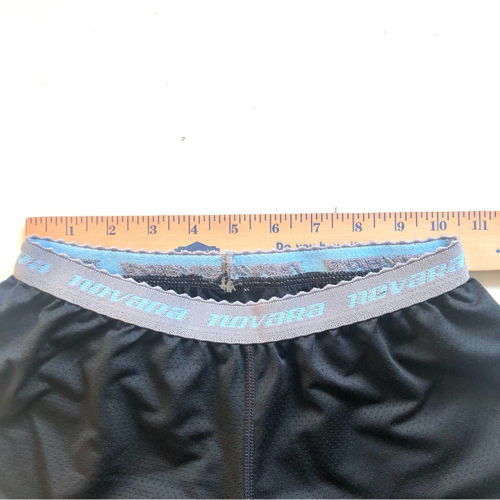 Novara Small Cycling Padded Liner Elastic Waist and Leg Openings Mesh Black